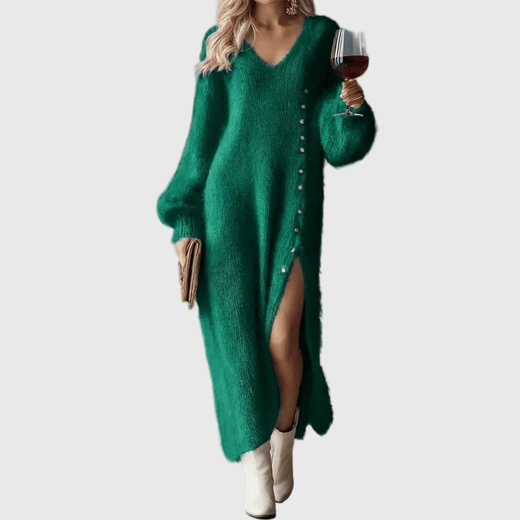 Brielle | Holiday Lounge Dress