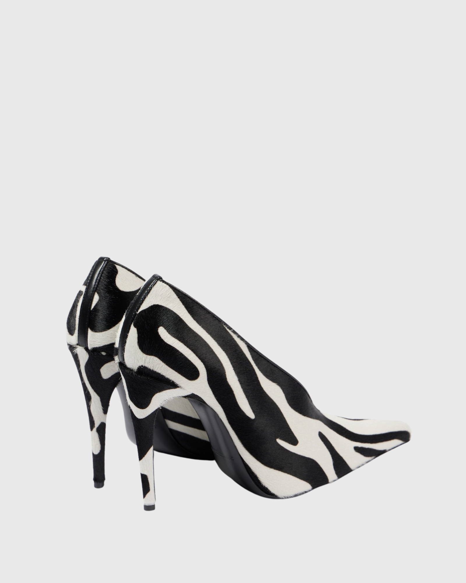 Isotta Faux Leather Pumps In Zebra