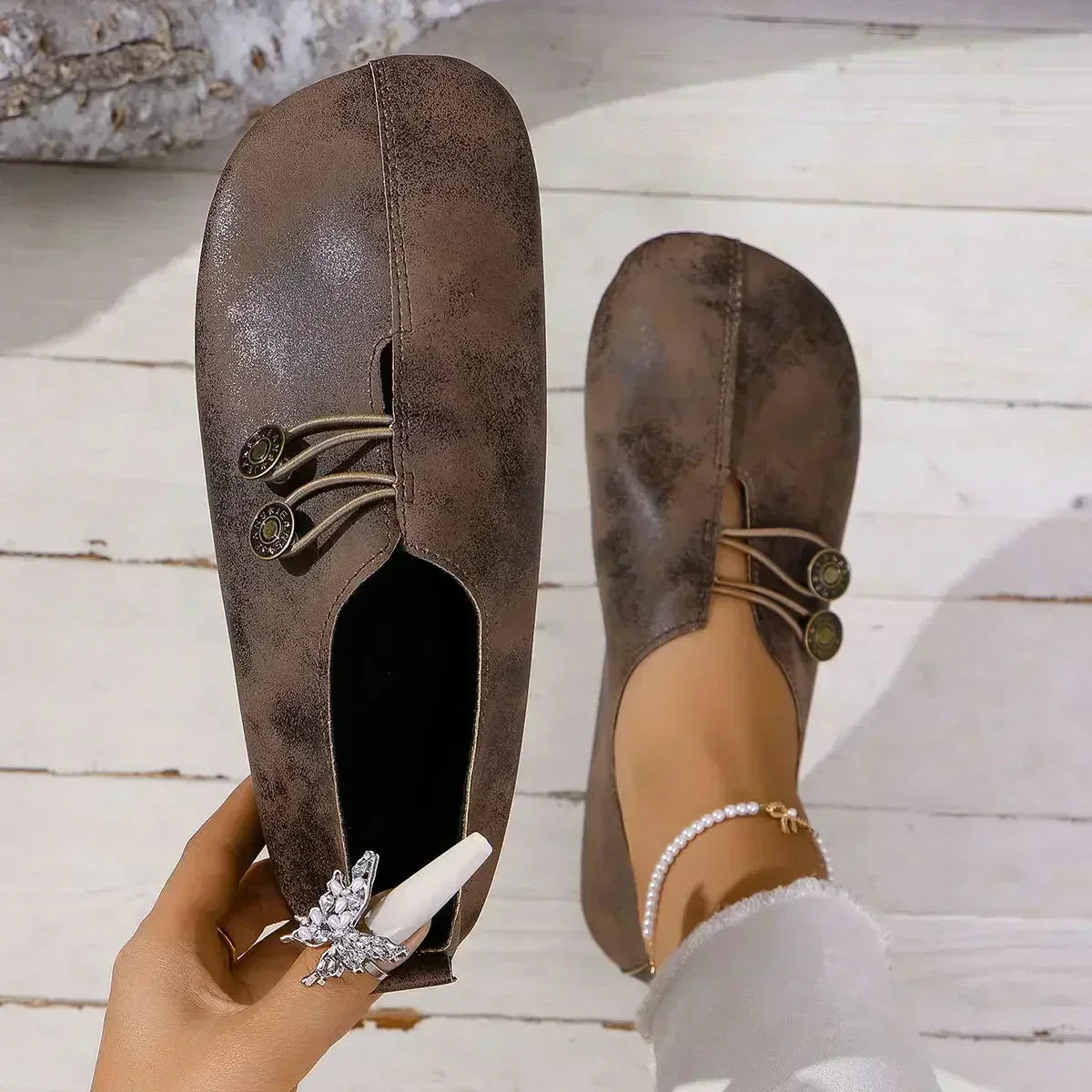 Jaimy | Suede Loafers