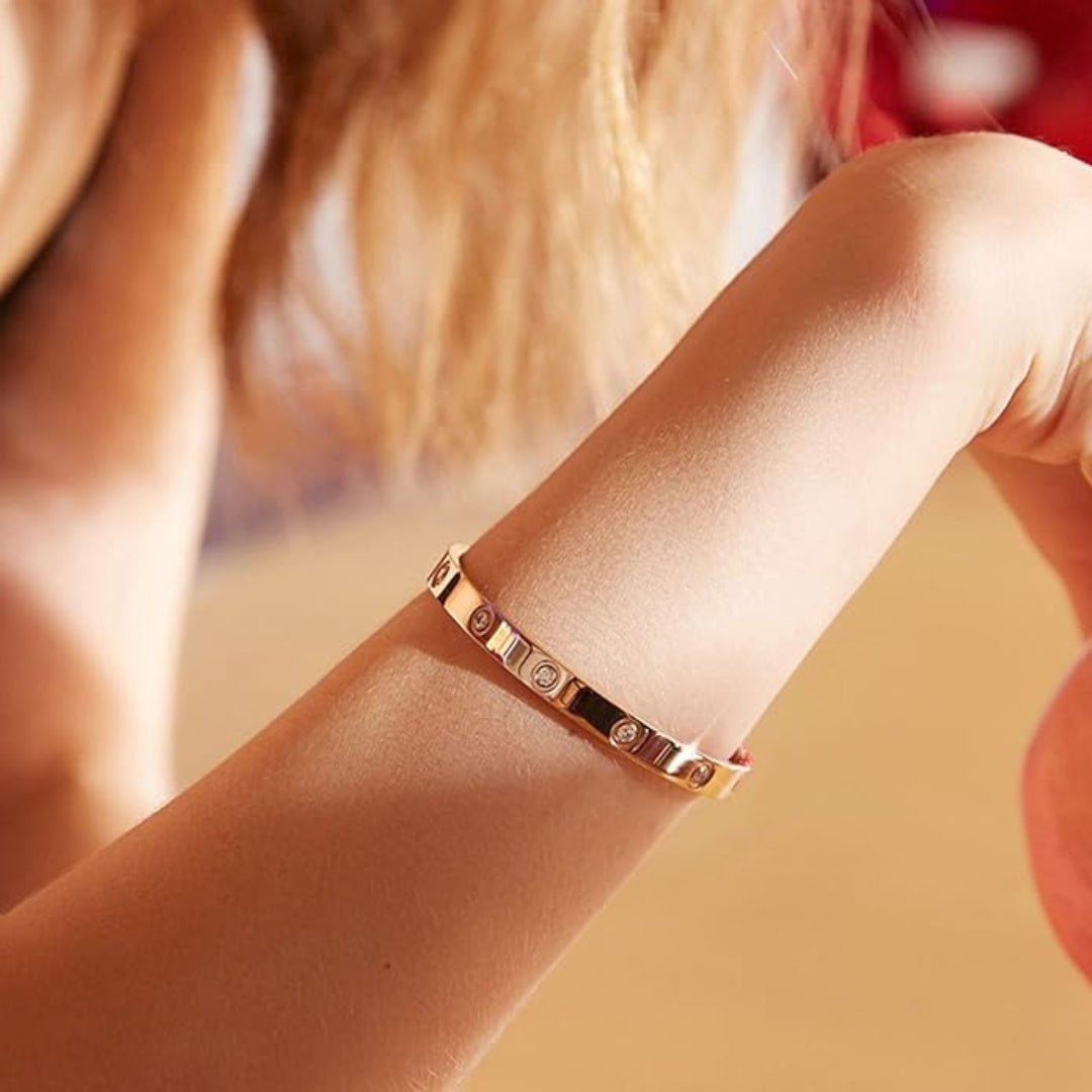 ETERNITY LINK BRACELET ZIRCONS